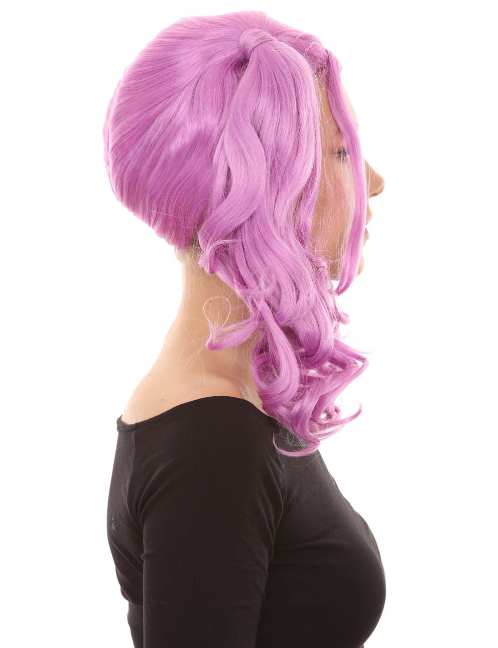 Wigs2you ハロウィン パーティー プレミアム レディース H-750 ドリー ピグテール ウィッグ Lt パープル カラー