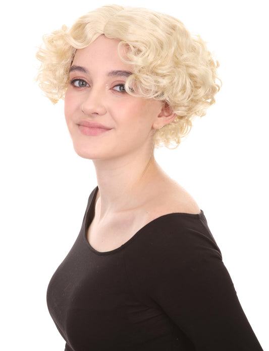 Wigs2you ハロウィンとパーティープレミアムレディース H-504 ブロンド ウェービー マリリンウィッグ