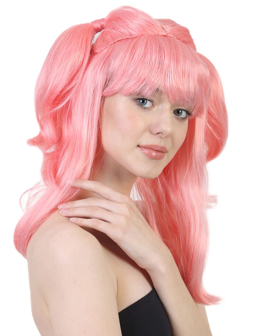 Wigs2you ハロウィンパーティープレミアム レディース H-794 バナナエンジェルウィッグ コーラルカラー