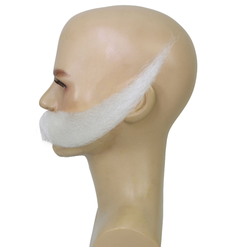 Wigs2you MU-033 大人用 メンズ 三日月型 アニメ風 海賊風 白ひげ | ノベルティ つけひげ | 大人用コスチュームアクセサリー