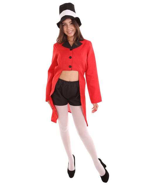 女性 JCO-422 のテイマーコスチューム ブラックとレッドコスプレコスチューム