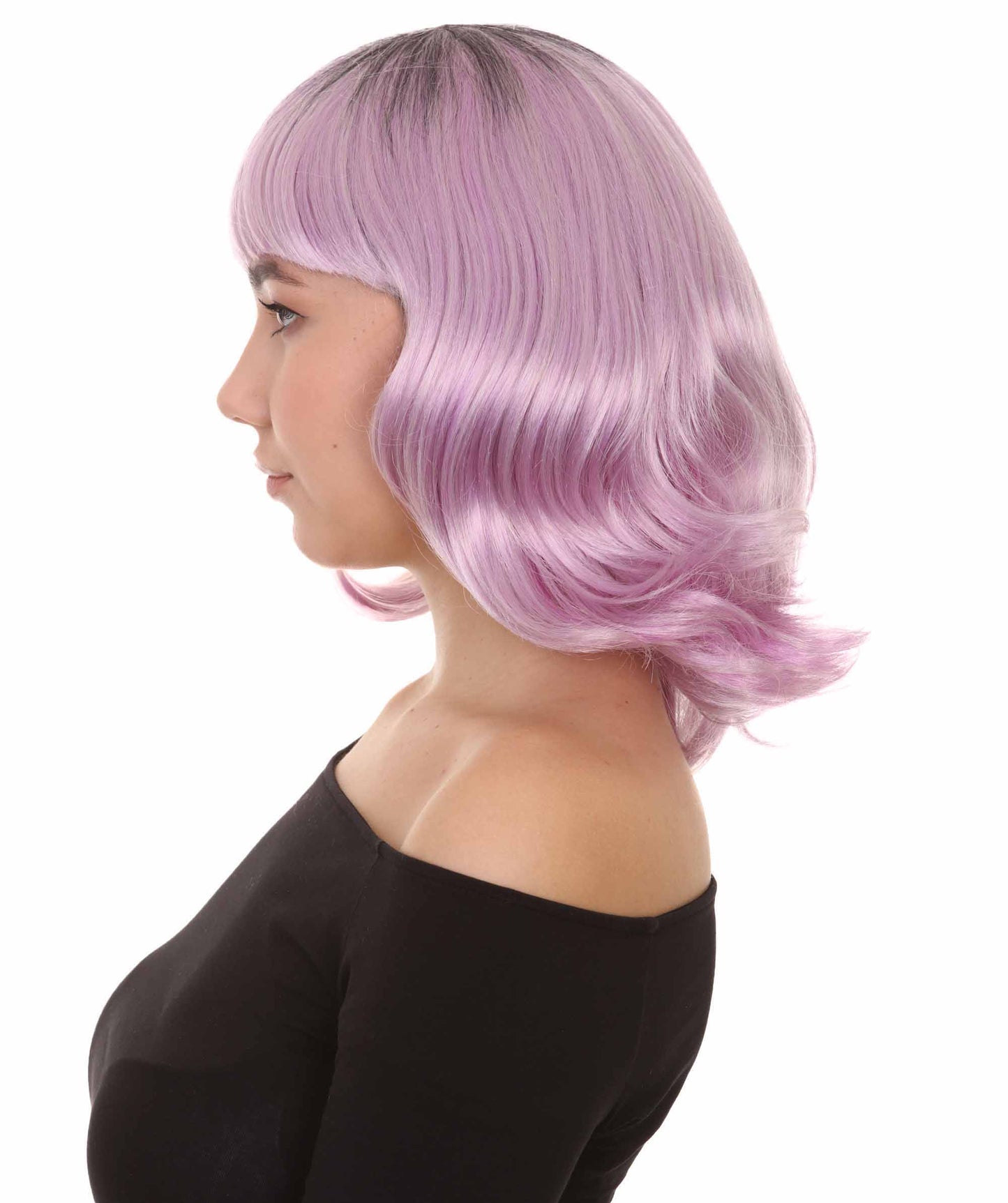 Wigs2youハロウィンパーティープレミアムレディースH-1982 美しい見た目のファッションカーリーウィッグ