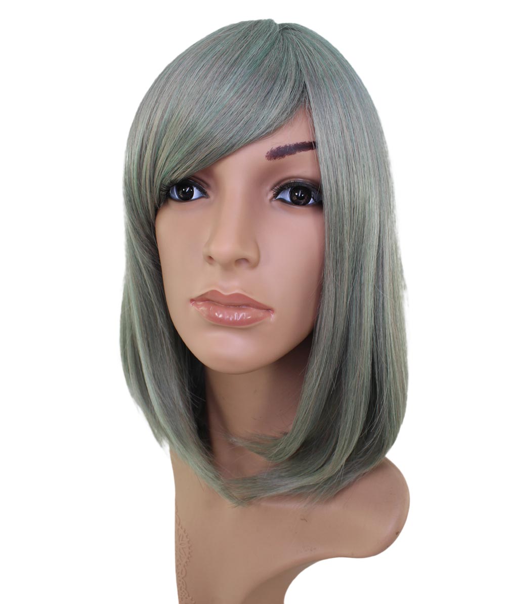 Wigs2You ミディアムストレートウィッグ サイドバング付き フルウィッグ 耐熱ファイバー製 コスプレ・イベント用 - サンディブラウン C-069