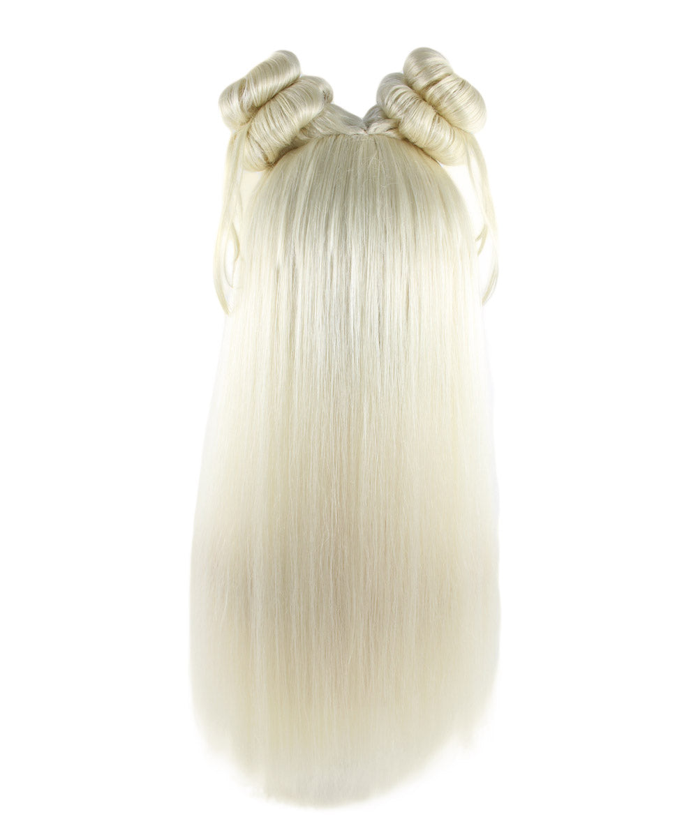 Wigs2you ハロウィン パーティー プレミアム レディース H-1214 快適なフィット感明るいブロンドのアジアン プリンセス ウィッグ