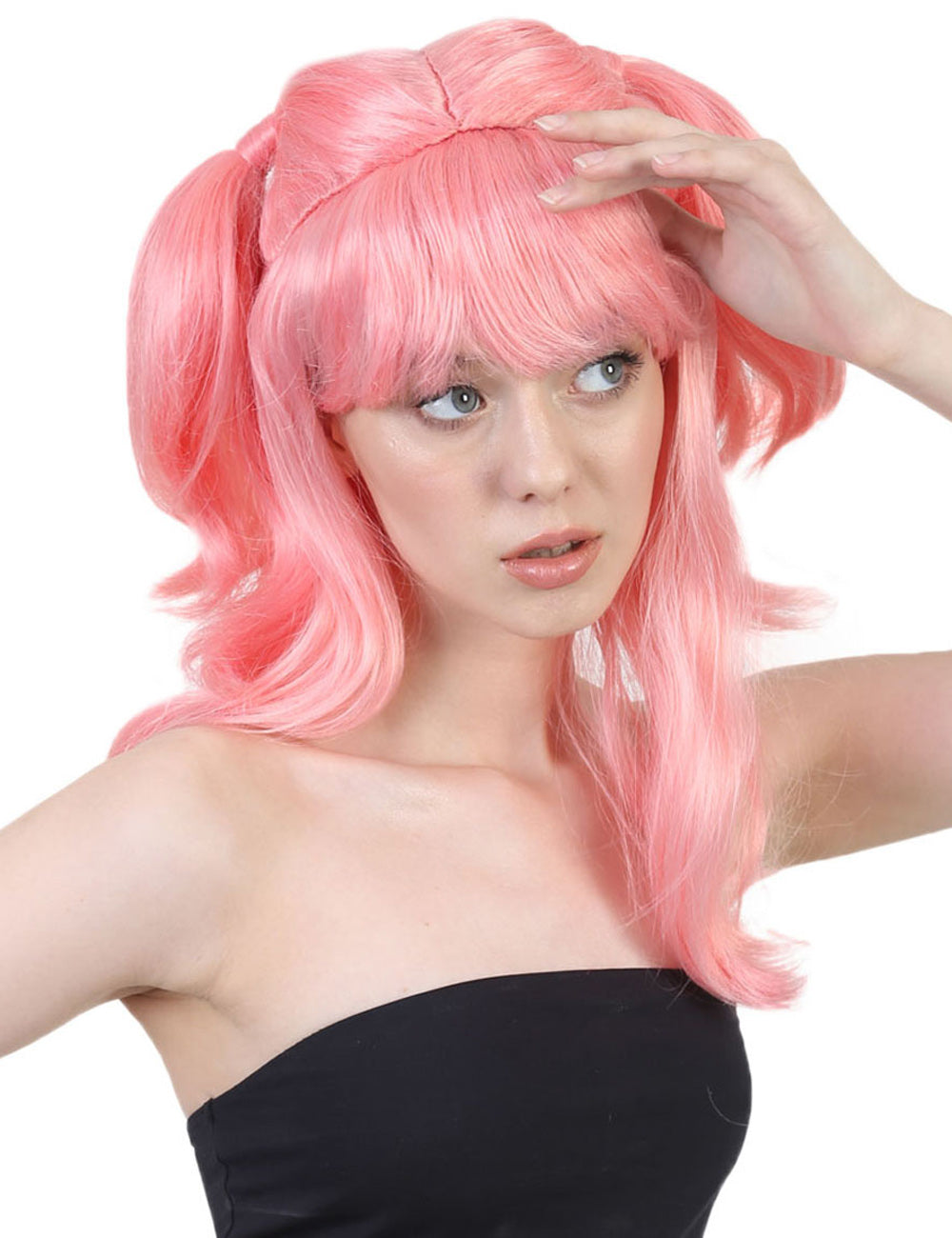 Wigs2you ハロウィンパーティープレミアム レディース H-794 バナナエンジェルウィッグ コーラルカラー