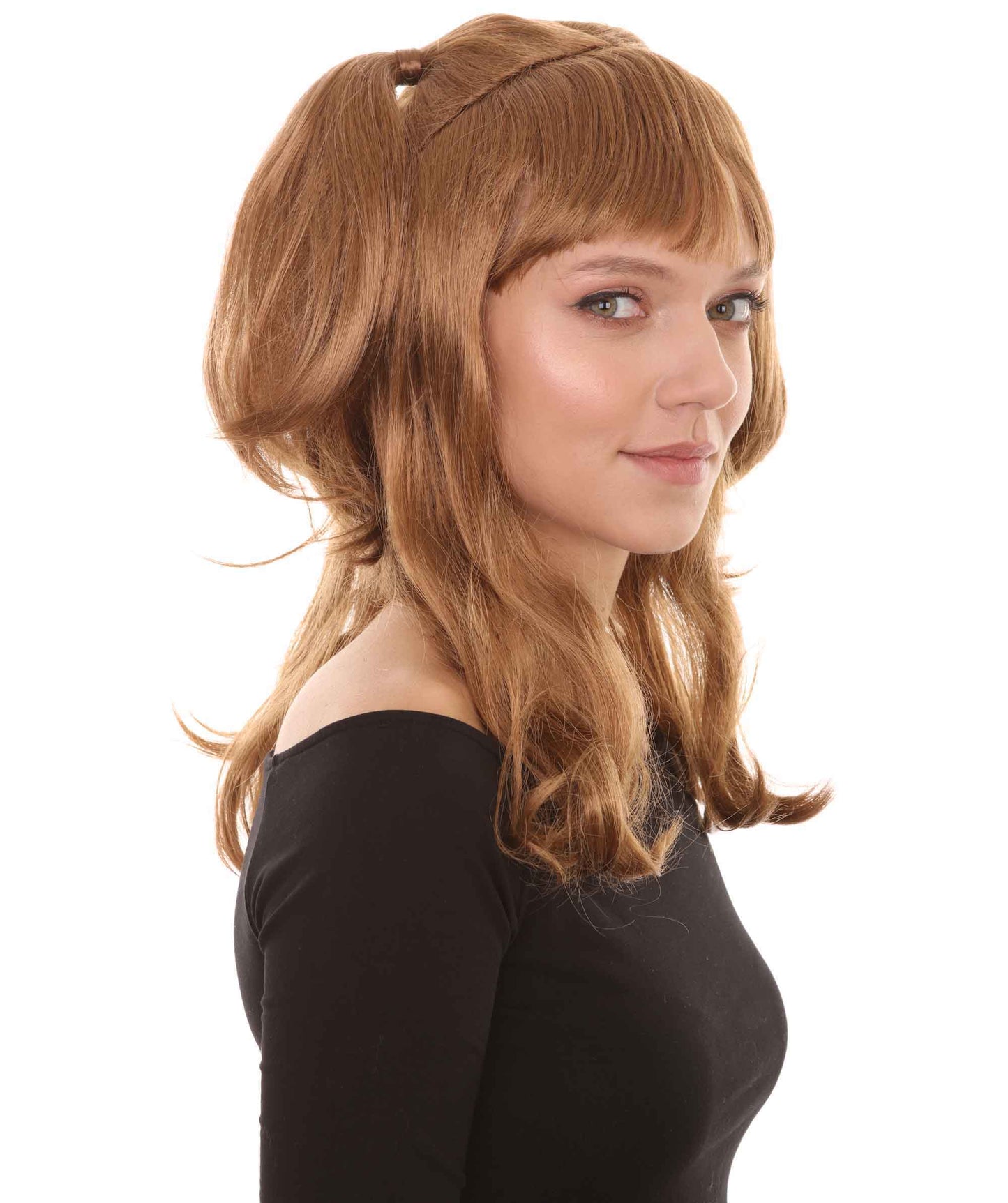 Wigs2you ハロウィンパーティープレミアム レディース H-806 バナナエンジェルウィッグ Lt ブラウンカラー