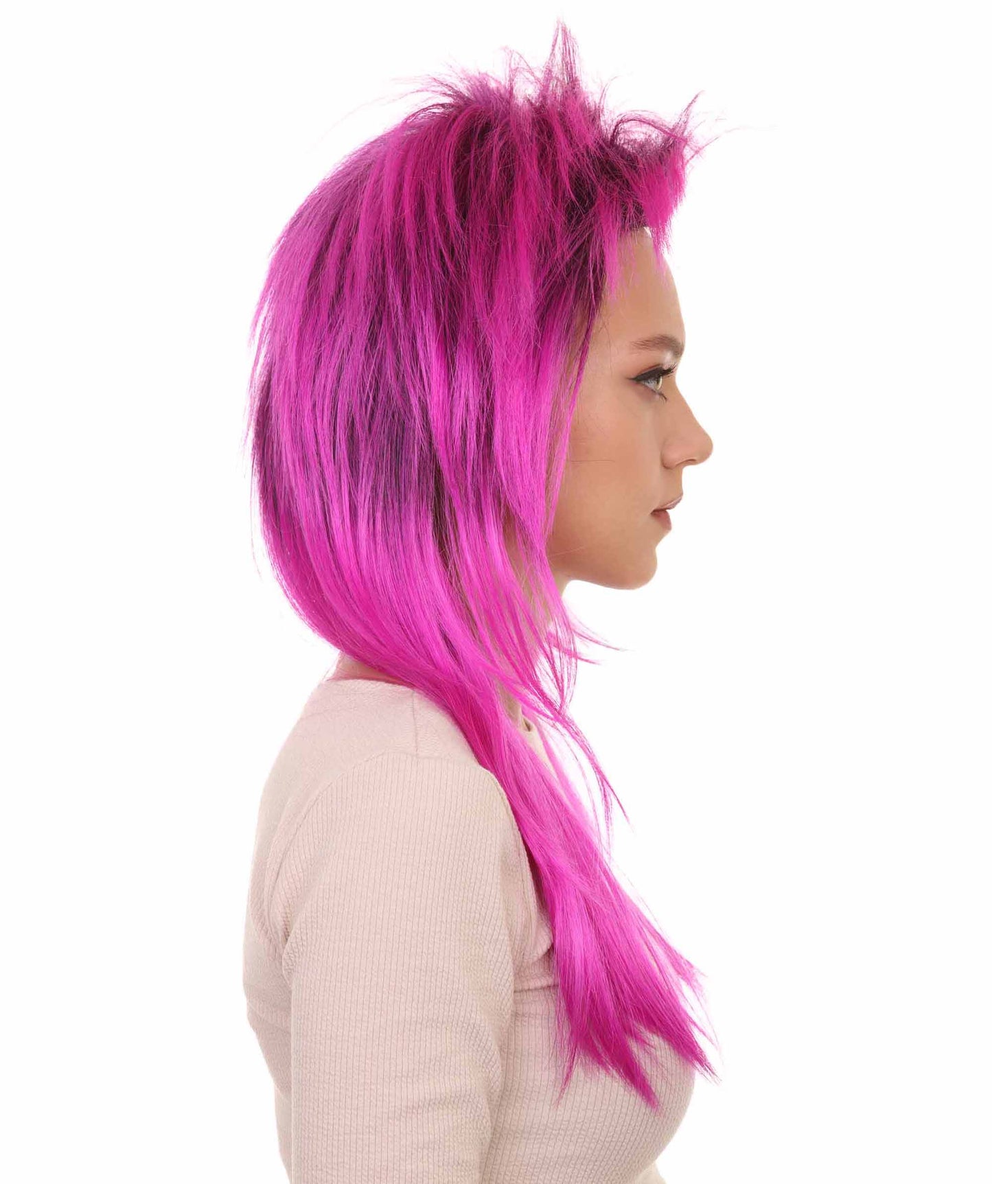 Wigs2youハロウィンパーティープレミアムレディースH-1886 着けやすい 非常に快適 ロックスターウィッグ