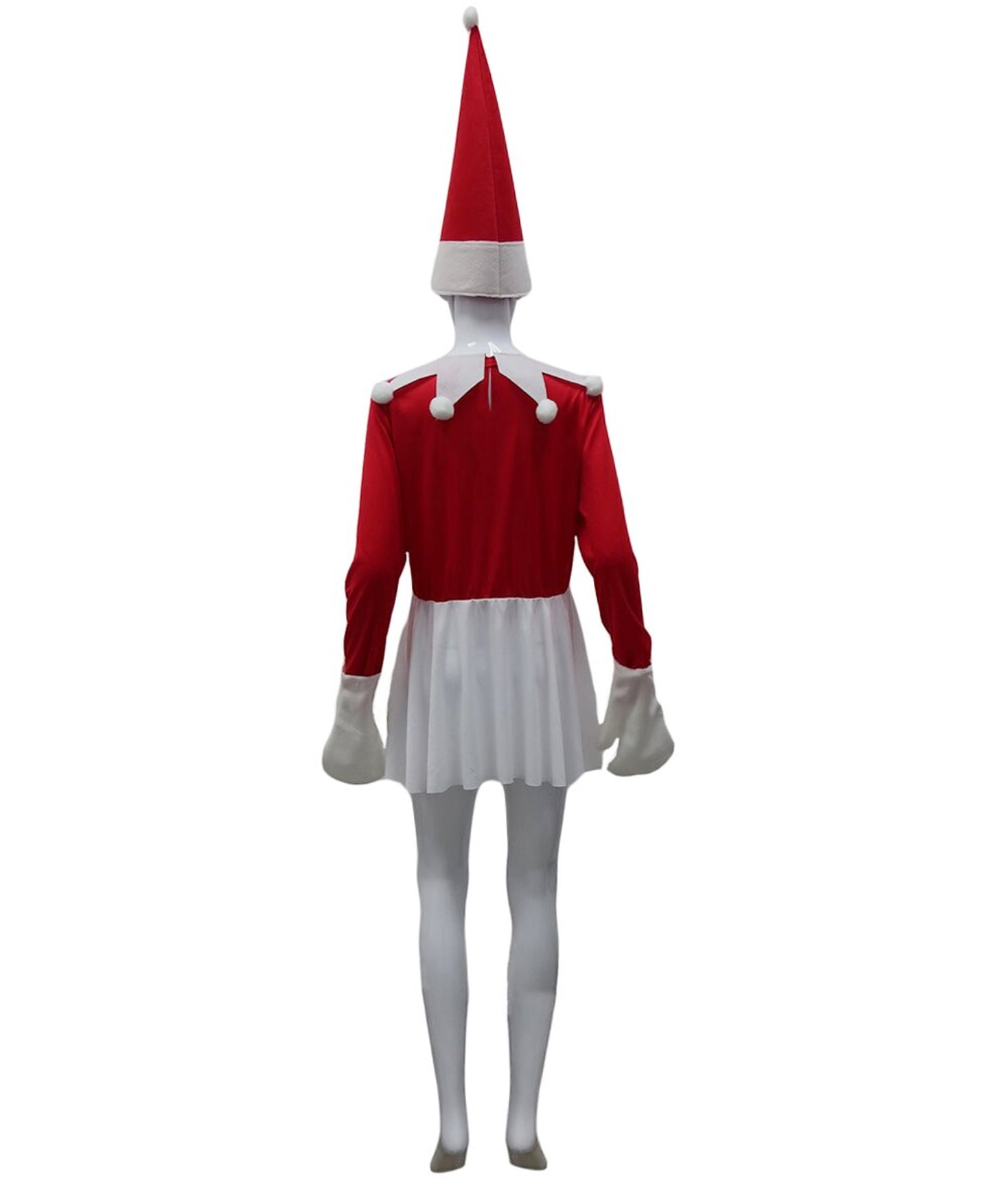 Wigs2you.com JCX-017女性のクリスマスエルフの少女赤色コスチューム,コスプレ衣装 。