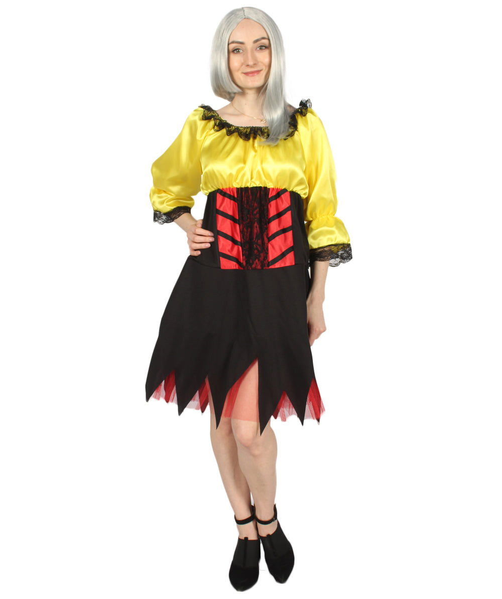 ウィメンズ JCP-021_5 コスチューム セクシー パイレーツ イエロー コスプレ コスチューム