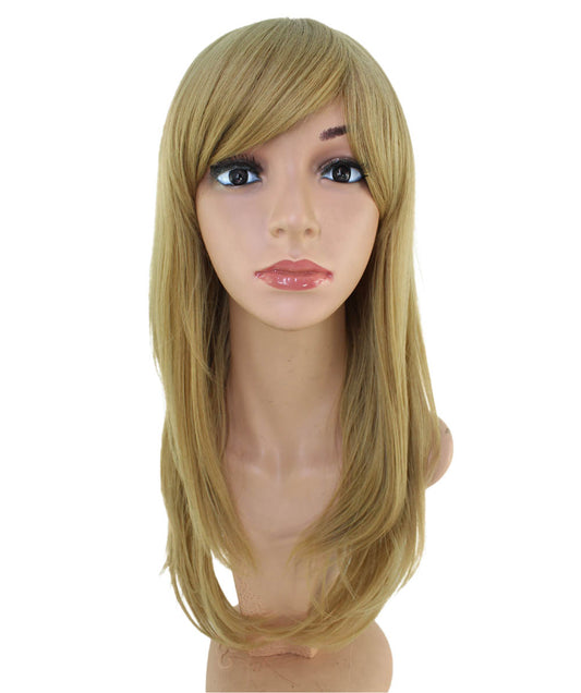 レディースファッション C-002 ロングストレート C-シルバーグレー コスプレ ヒートスタイルウィッグ