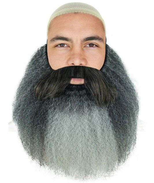 ハロウィンパーティープレミアム 男性用 H-3612 おじいさん マスタッシュ ウィッグ