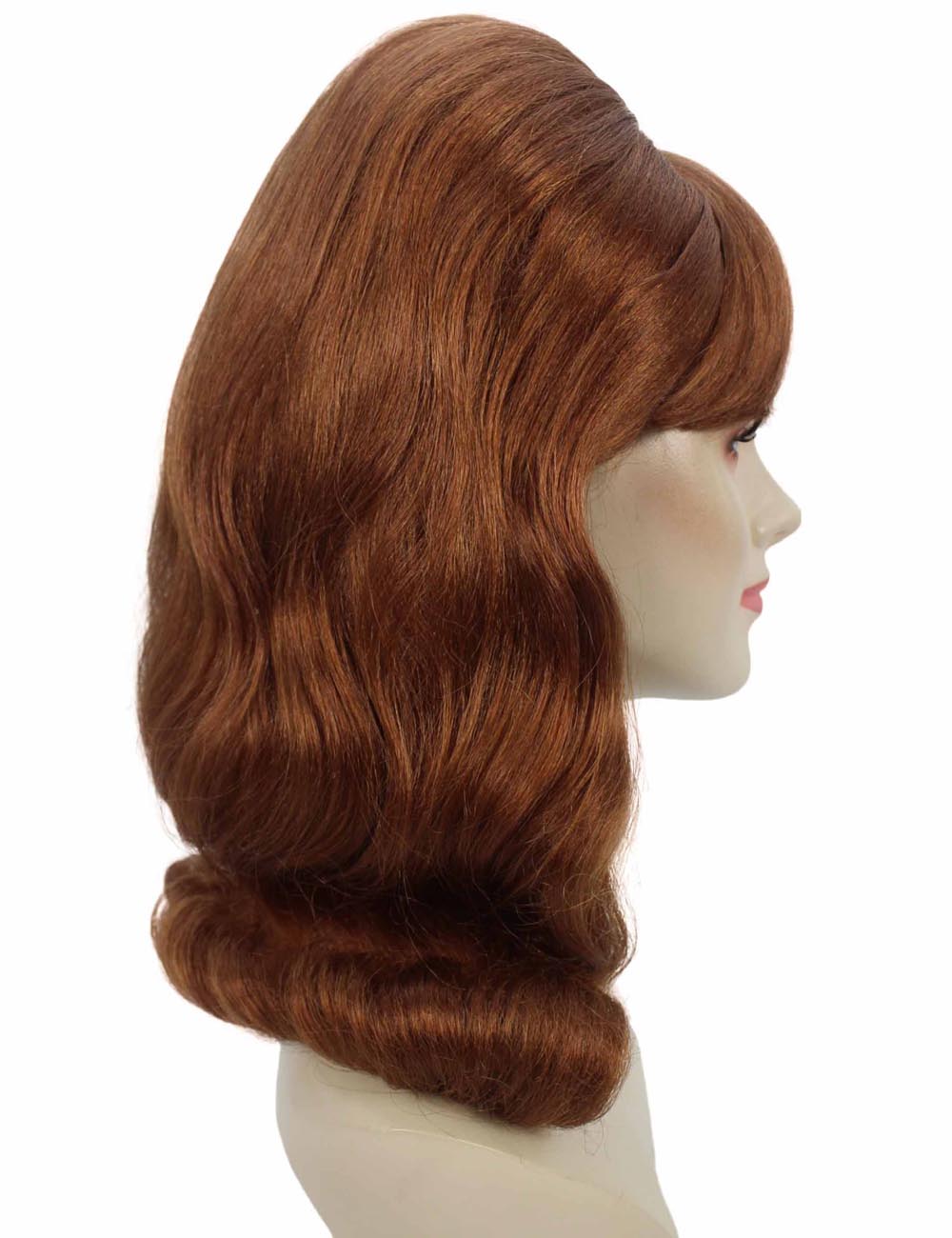 Wigs2you ハロウィンパーティープレミアムレディース ジンジャー・グラント ライトブラウンウィッグ H-5706