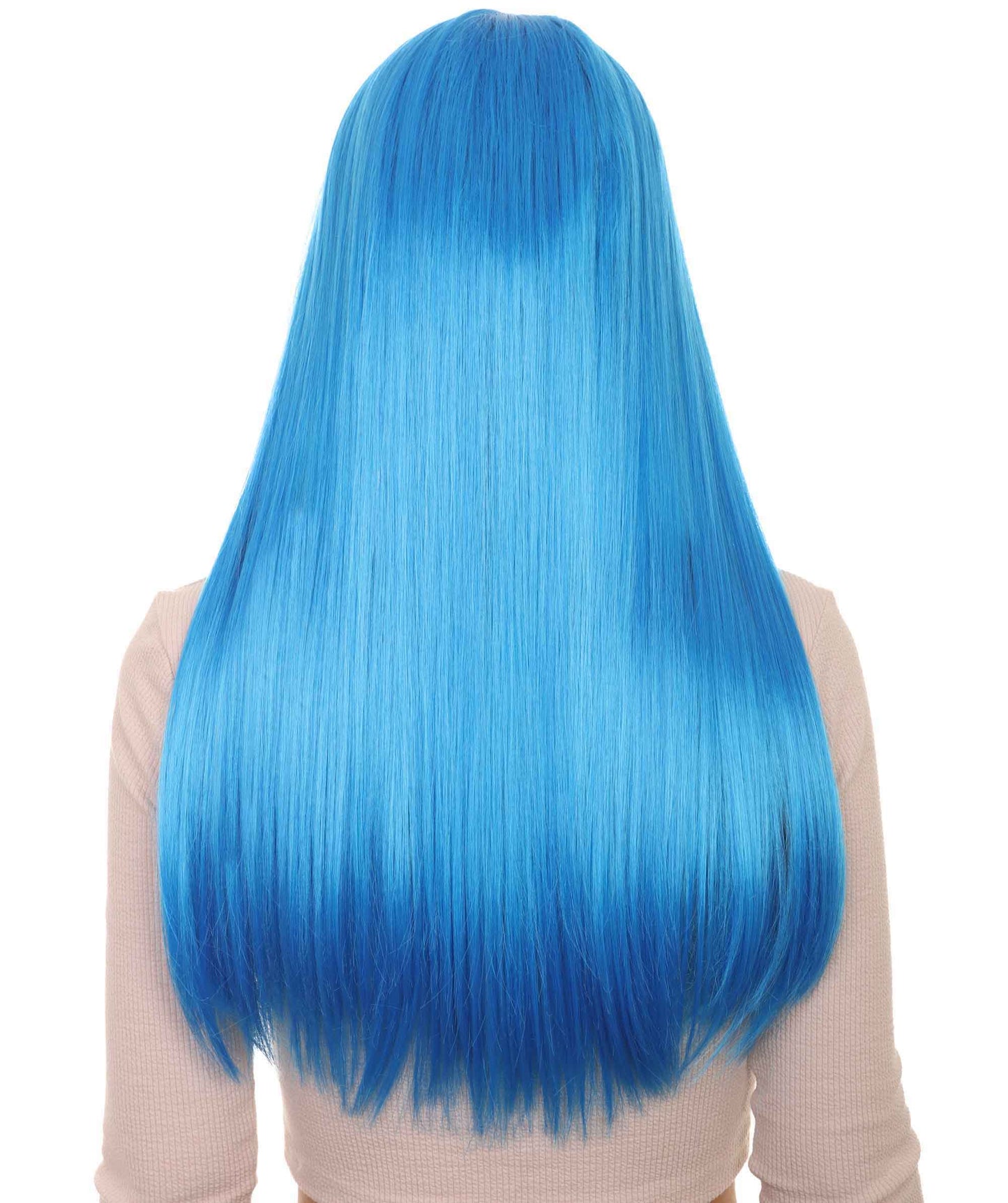 Wigs2you ハロウィンパーティープレミアム H-857 悪の花嫁 II 女性ウィッグ ロイヤルブルー色