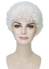 Wigs2you H-5709 大人女性用ゴールデンガールズ エステルウィッグ | ホワイト ウェーブボブ クラシックスタイル