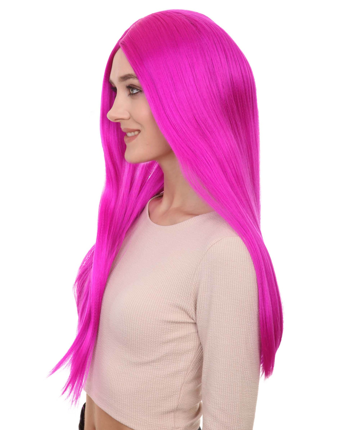 Wigs2you ハロウィンパーティープレミアム H-884 エビルブライド II 女性ウィッグ ネオンフューシャカラー