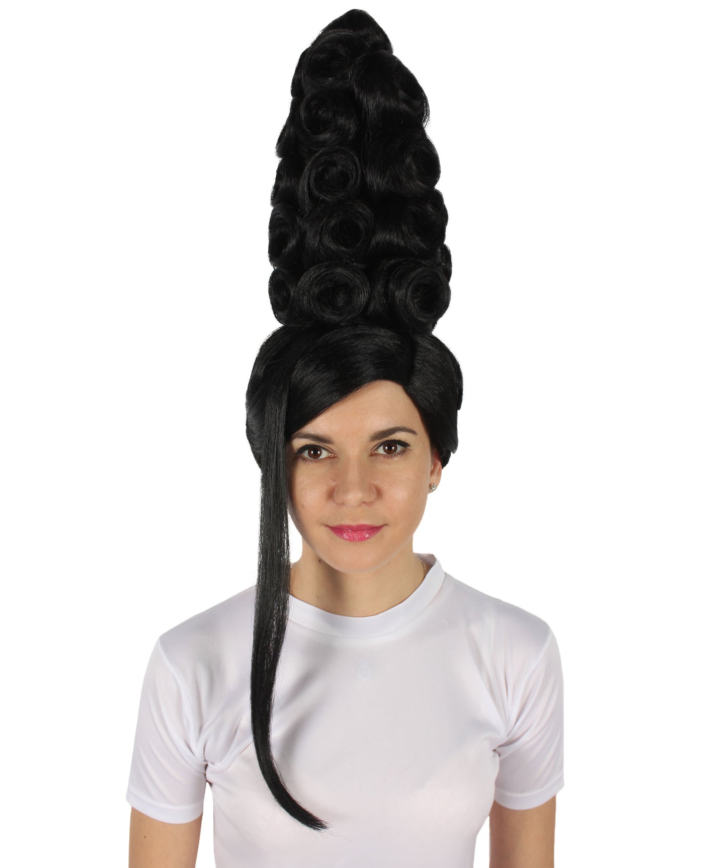 Wigs2you ハロウィンパーティ プレミアムレディース Cardi B ブラックウィッグ H-5731