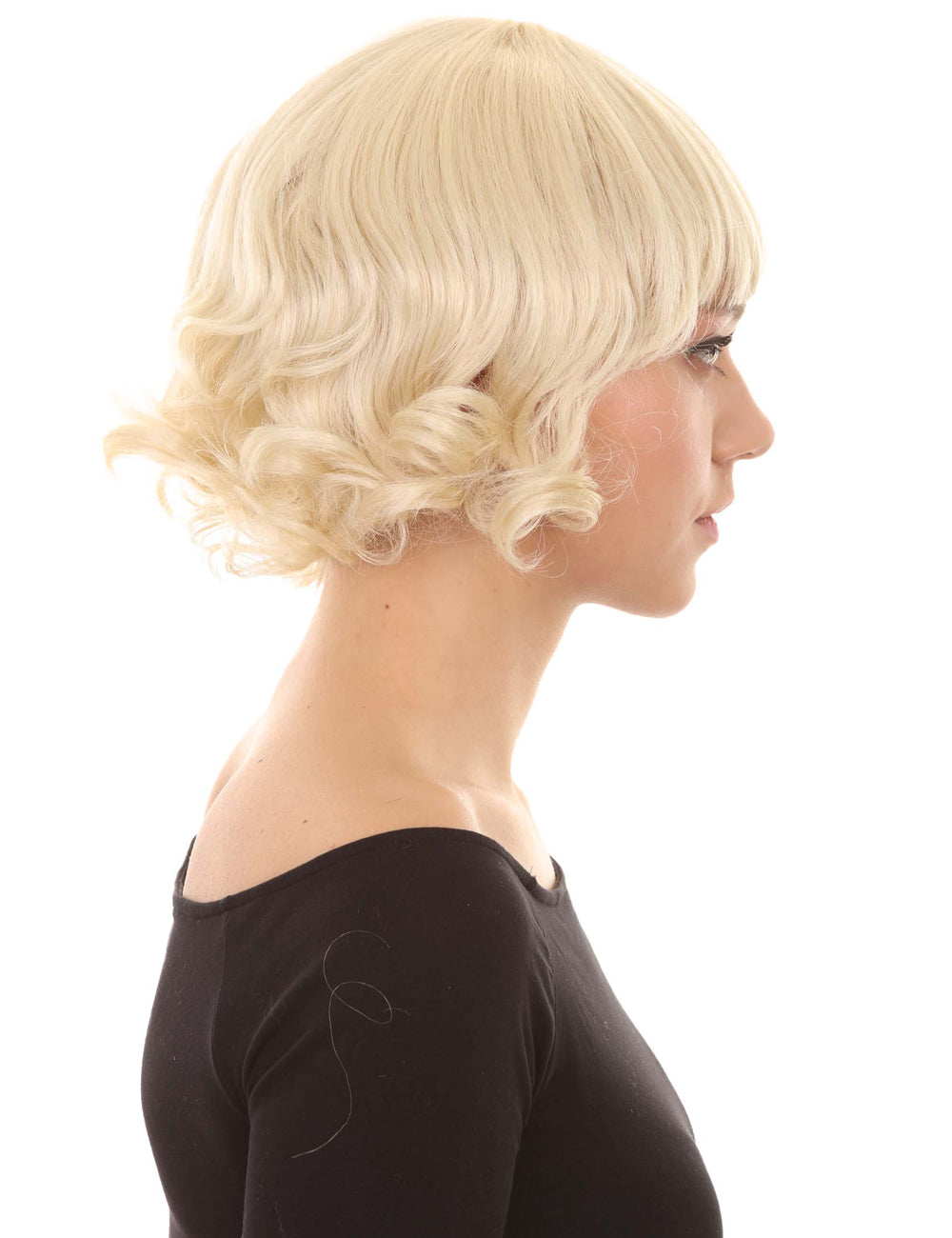 Wigs2you ハロウィン パーティー プレミアム レディース H-1363 着けやすい 快適なフィット感 カーニバル ブロンド ウェーブのかつら