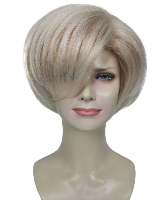 女性用ブロンドストレートショートトレンディボブ H-5267 ウィッグコレクション