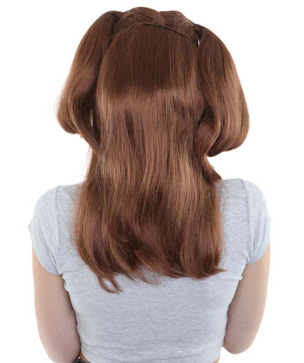 Wigs2you ハロウィンパーティープレミアム レディース H-808 バナナエンジェルウィッグ オーバーンブラウン色