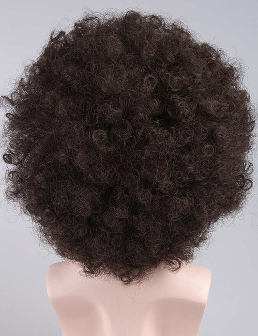 特大のアフロかつら 黒いハロウィンかつらH-335