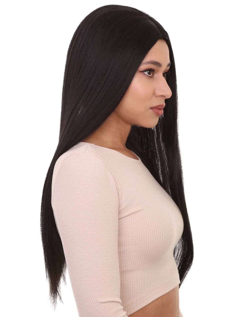 Wigs2you ハロウィンパーティープレミアム レディース H-683 ブラックウィッチウィッグ
