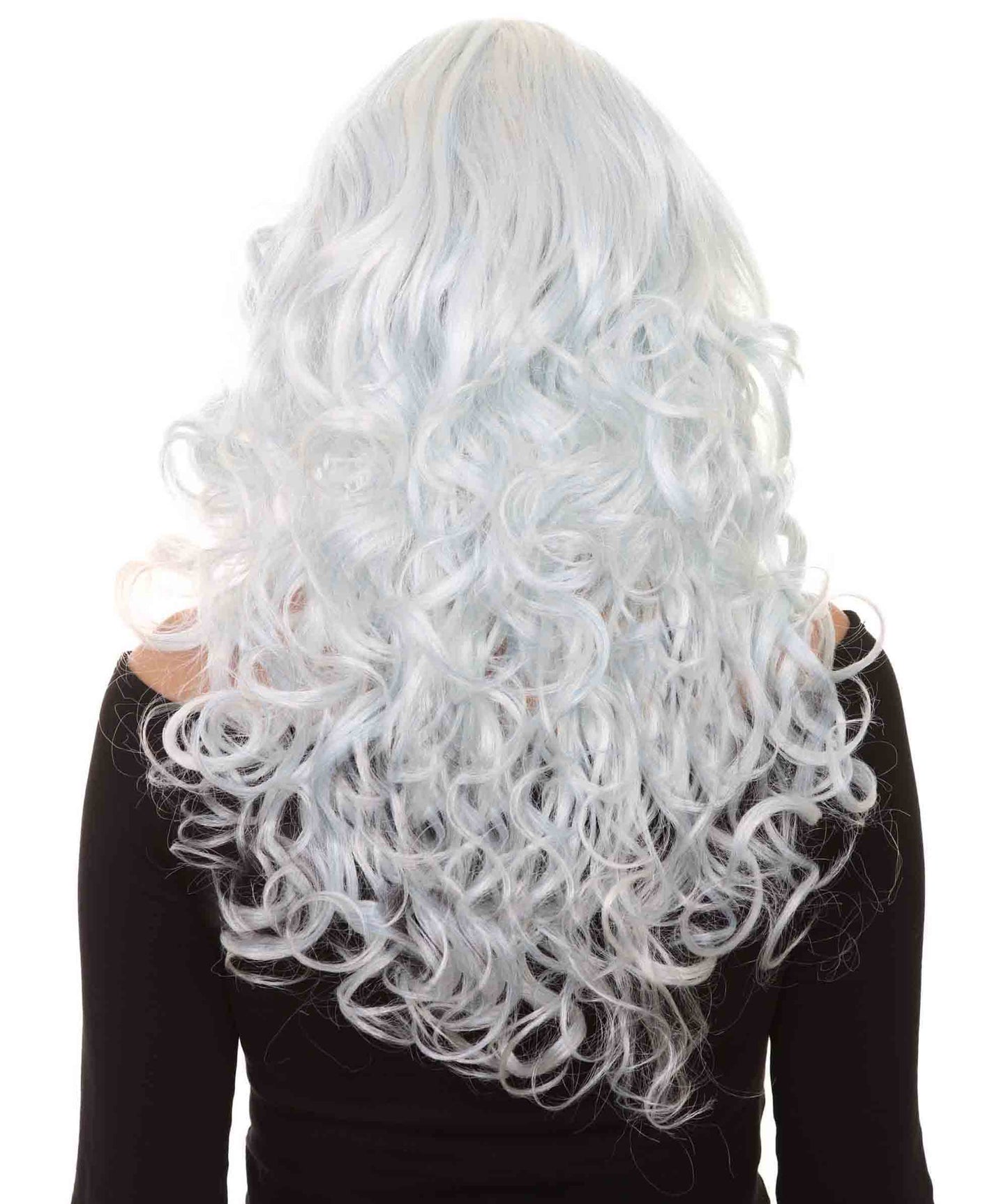 Wigs2you ハロウィンパーティープレミアム レディース H-1016 着用しやすい ベラウィッグ スカイブルー色