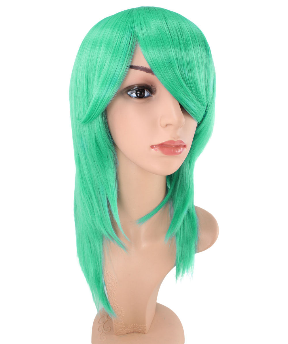 レディースファッション C-071 ロングストレート C-ワインレッド コスプレヒートスタイラブルウィッグ
