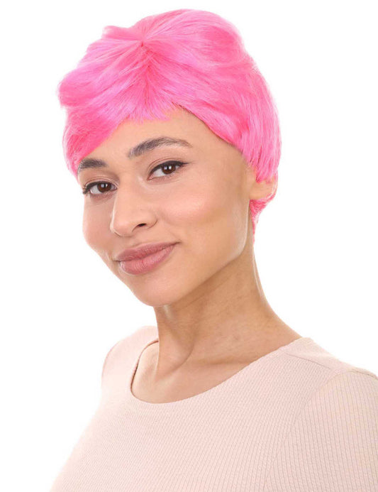 Wigs2you ハロウィンパーティープレミアム レディース H-593 コウノトリウィッグ ネオンピンク
