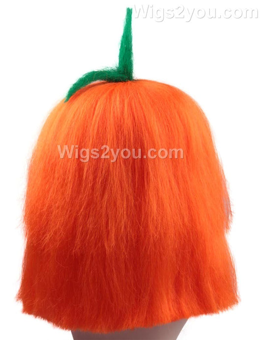 カボチャ党ユニセックスかつら|党がすぐに使える想像コスプレ・ハロウィンかつら|割増空気を通すCaplessなキャップH-472