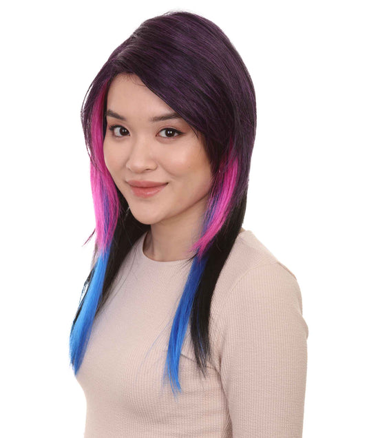 ハロウィンパーティープレミアム H-2562 ハードロッキンウィッチトライウィッグ 華麗なレディースウィッグでのダッパーからダッシングへの変身