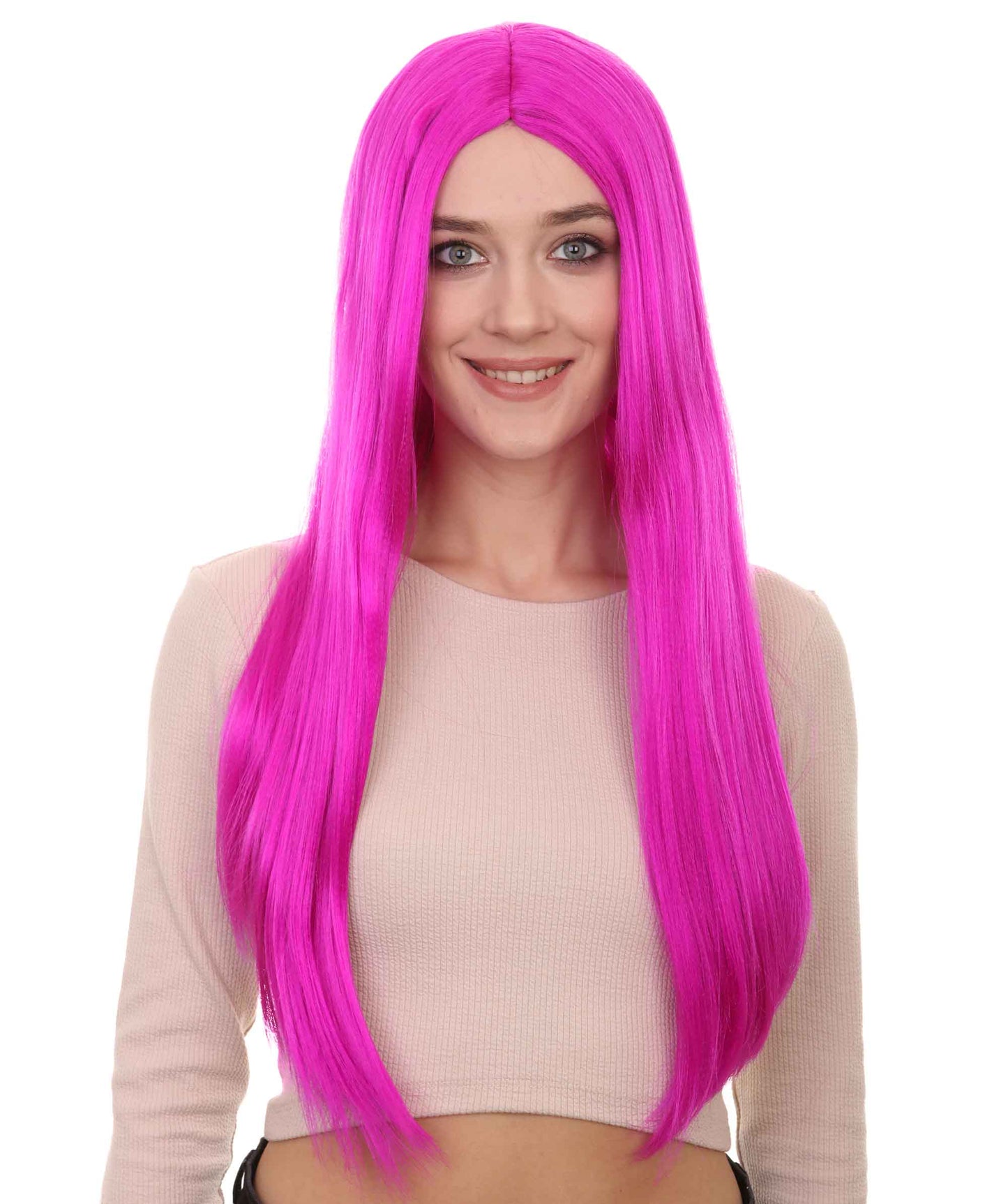 Wigs2you ハロウィンパーティープレミアム H-884 エビルブライド II 女性ウィッグ ネオンフューシャカラー