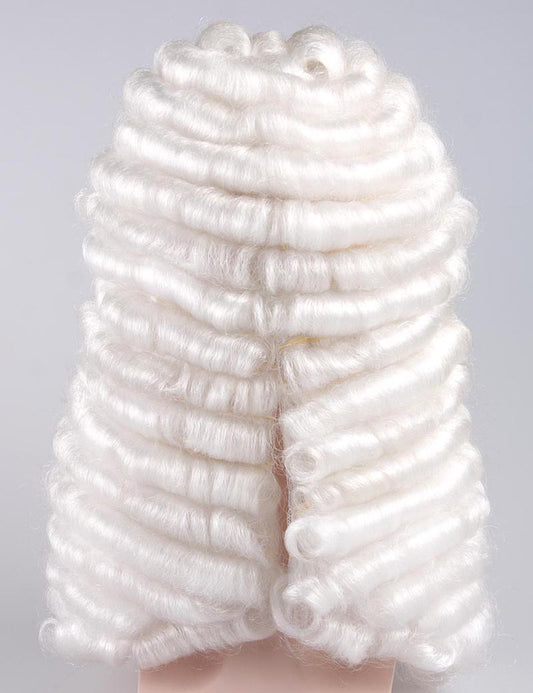 閣下リグズJrかつら 白い植民地風のかつらH-333