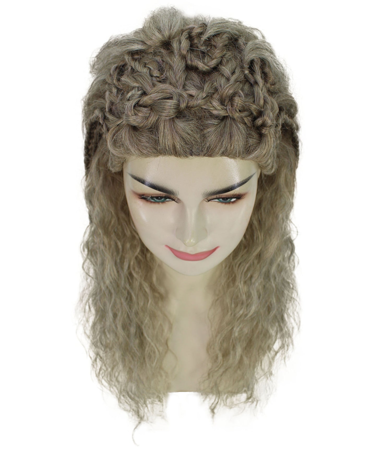 女性 Lagertha Wavy Multiple ウィッグ H-6786 ヴァイキングにインスパイア (2013–2020) コスプレ ハロウィーンや仮装パーティーに最適