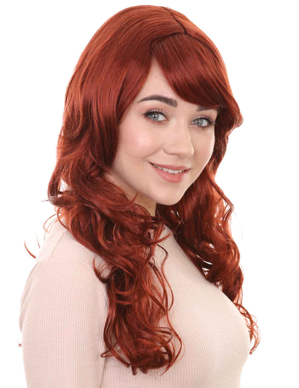 Wigs2you ハロウィン パーティー プレミアム レディース H-687 オーバーン ボムシェル ウィッグ
