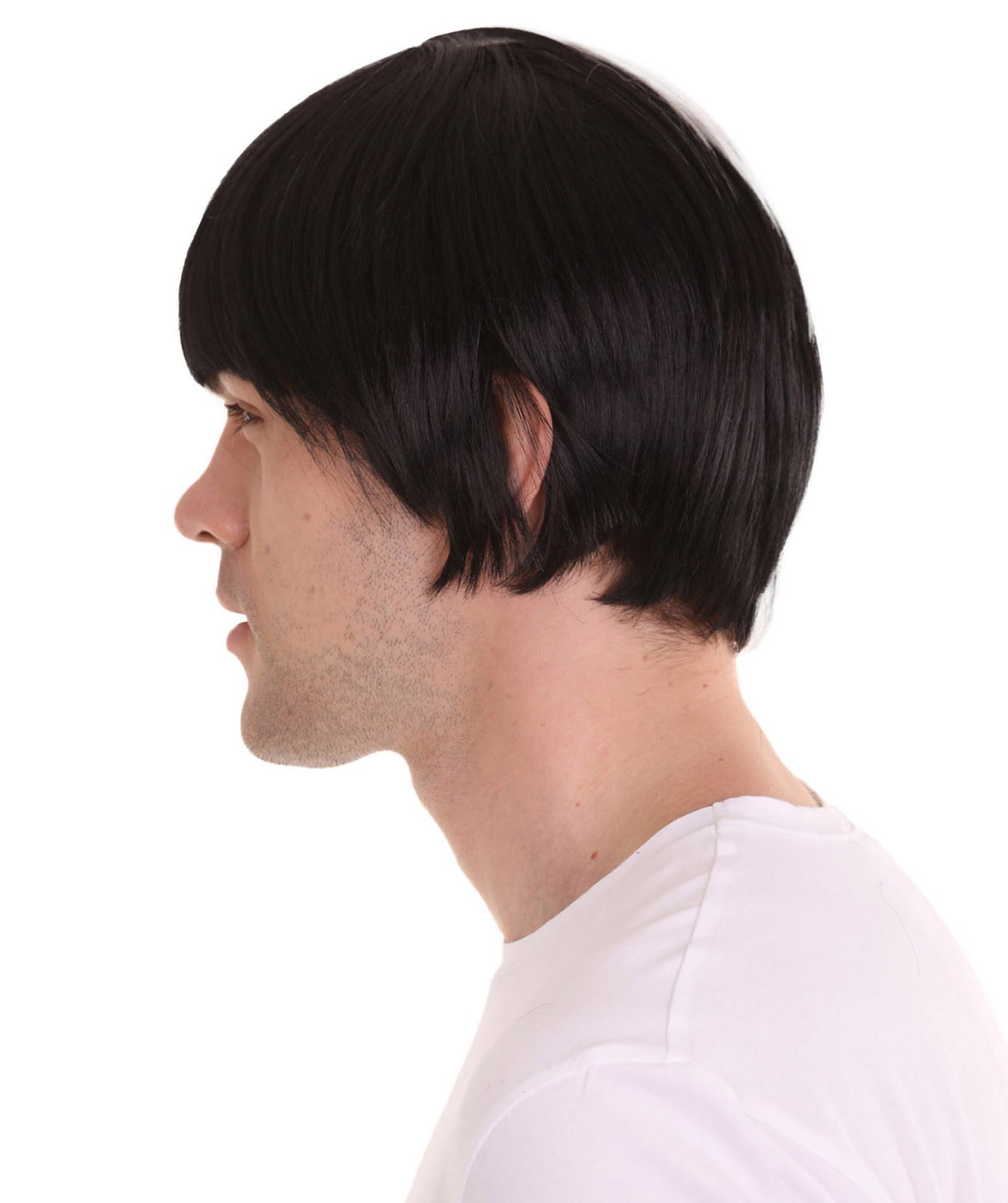 Wigs2you ハロウィン パーティー プレミアム メンズ H-608 SIA ウィッグ メンズ 黒白