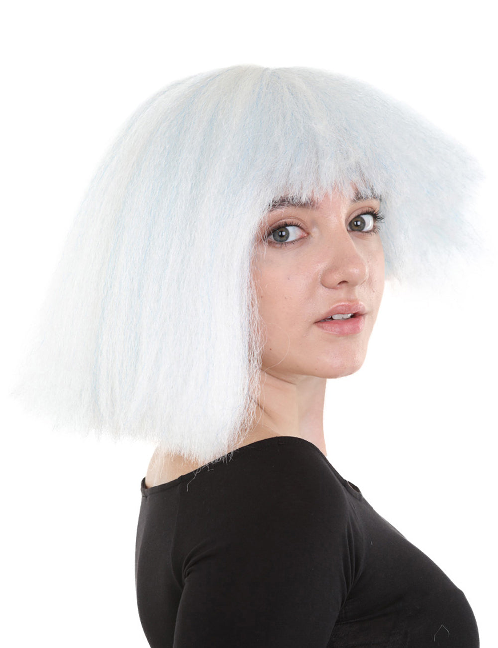 Wigs2you ハロウィンパーティープレミアムレディース H-1512 美しいルックを手に入れよう!ポップスタースカイブルーウィッグ
