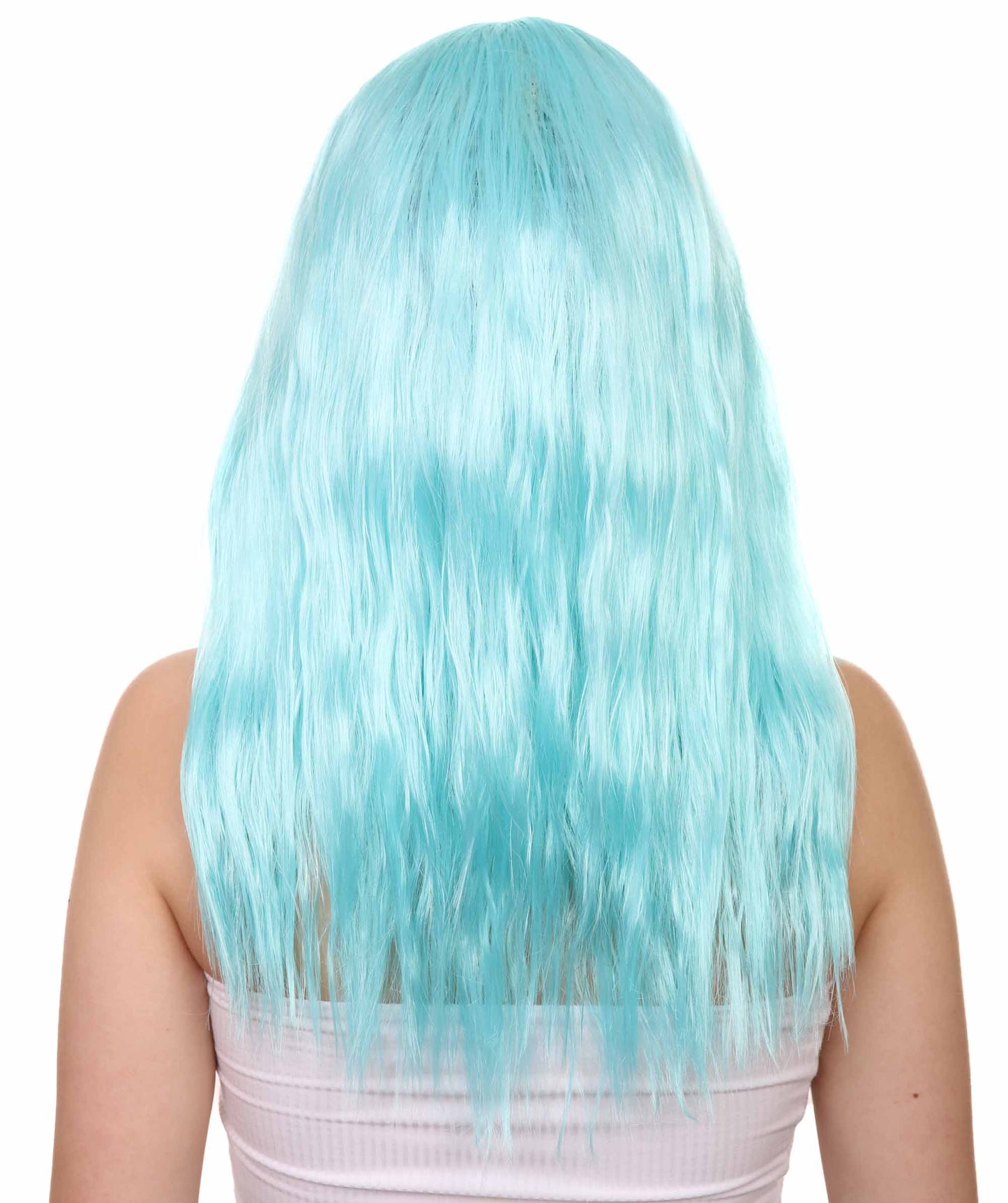Wigs2you ハロウィンパーティープレミアムレディース H-1763 着け心地が良い とても快適 グラマラマ ライトブルーウィッグ