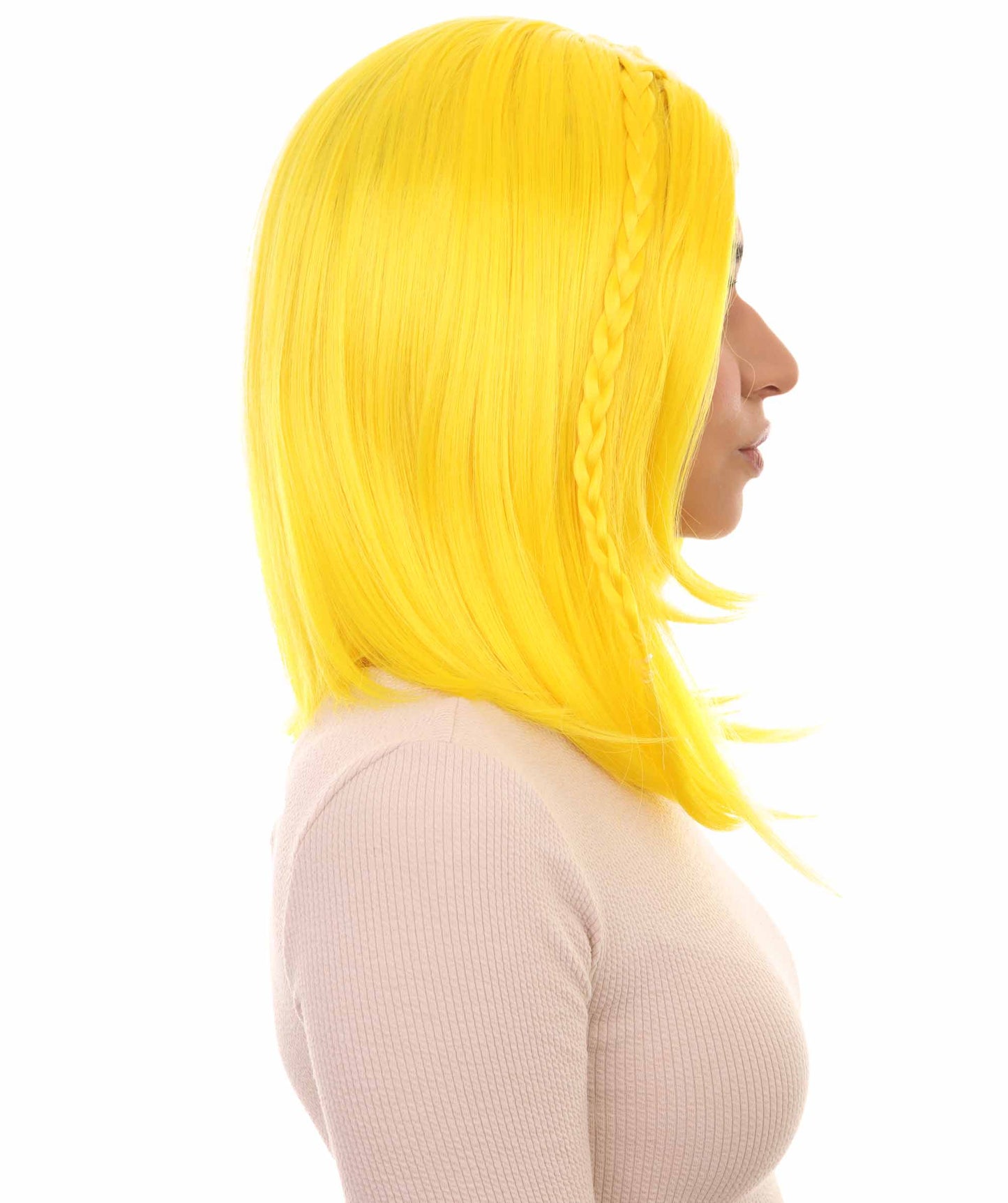 Wigs2you ハロウィンパーティープレミアム H-894 スワンプクイーンウィッグ イエロー色