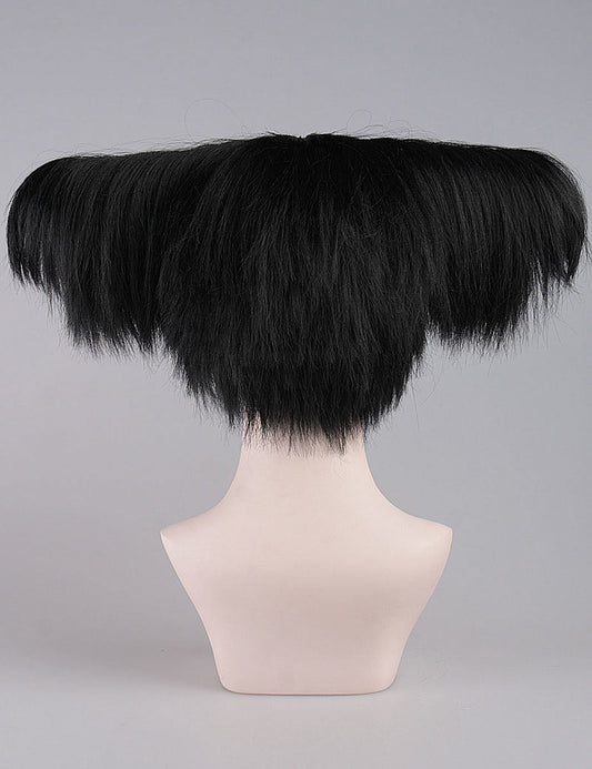 黒い魔女婦人用かつら|恐怖コスプレ・ハロウィンかつら|割増空気を通すCaplessなキャップH-382