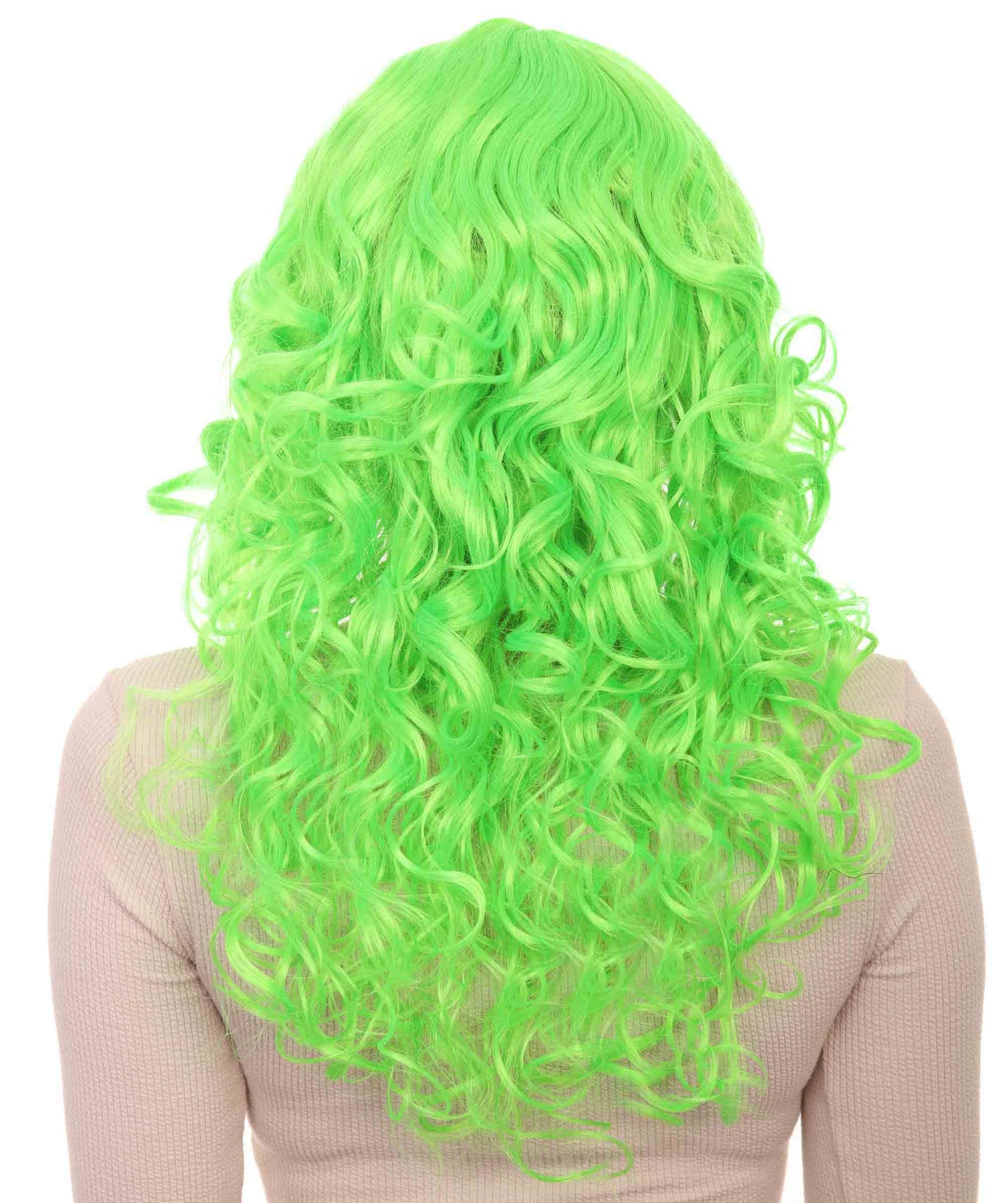 Wigs2you ハロウィンパーティープレミアムレディース H-1001 着用しやすい ベラウィッグ ライムカラー