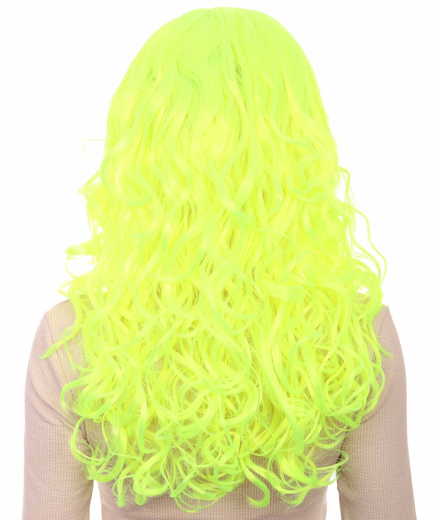 Wigs2you ハロウィンパーティープレミアム H-848 バットマン 女性ジョーカーウィッグ ネオングリーン色