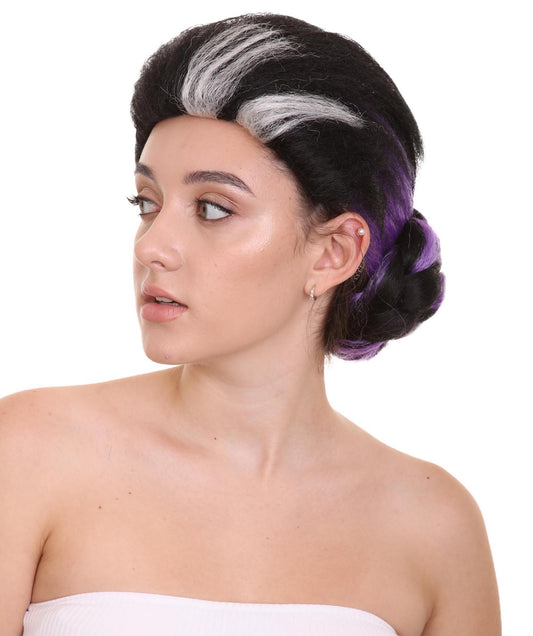 ココ ママ イメルダ・リベラ コスプレウィッグ H-4648 マルチカラー おばあちゃん TV/映画ウィッグ プレミアム通気性キャップレスキャップ