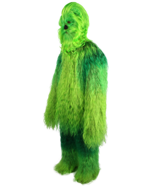 ユニセックス JCP-209_7 ヘアリー ウォリアー エイプ ミリタリー リーダー レジスタンス ファイター グリーン コスプレ コスチュームとウィッグ バンドル