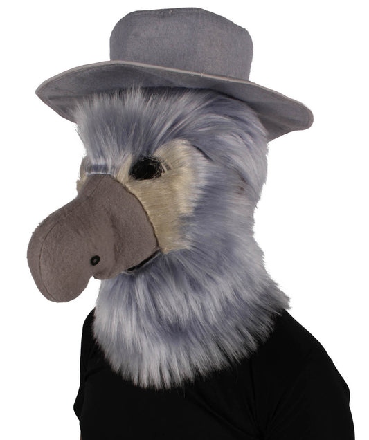 ユニセックス H-6202-飛べないドードー鳥コスプレマスク ハロウィンやコスプレに最適 難燃性合成素材