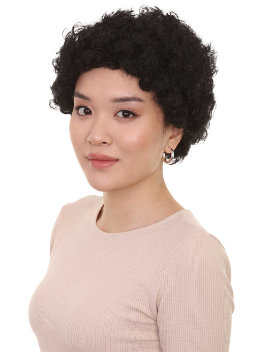 Wigs2you ハロウィンパーティープレミアムレディース H-561 ブラック "Afro" ウィッグ