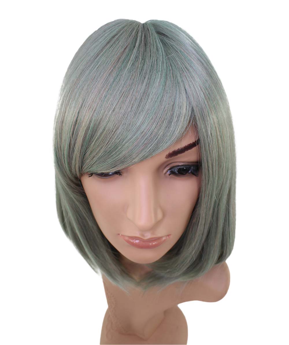 Wigs2You ミディアムストレートウィッグ サイドバング付き フルウィッグ 耐熱ファイバー製 コスプレ・イベント用 - サンディブラウン C-069