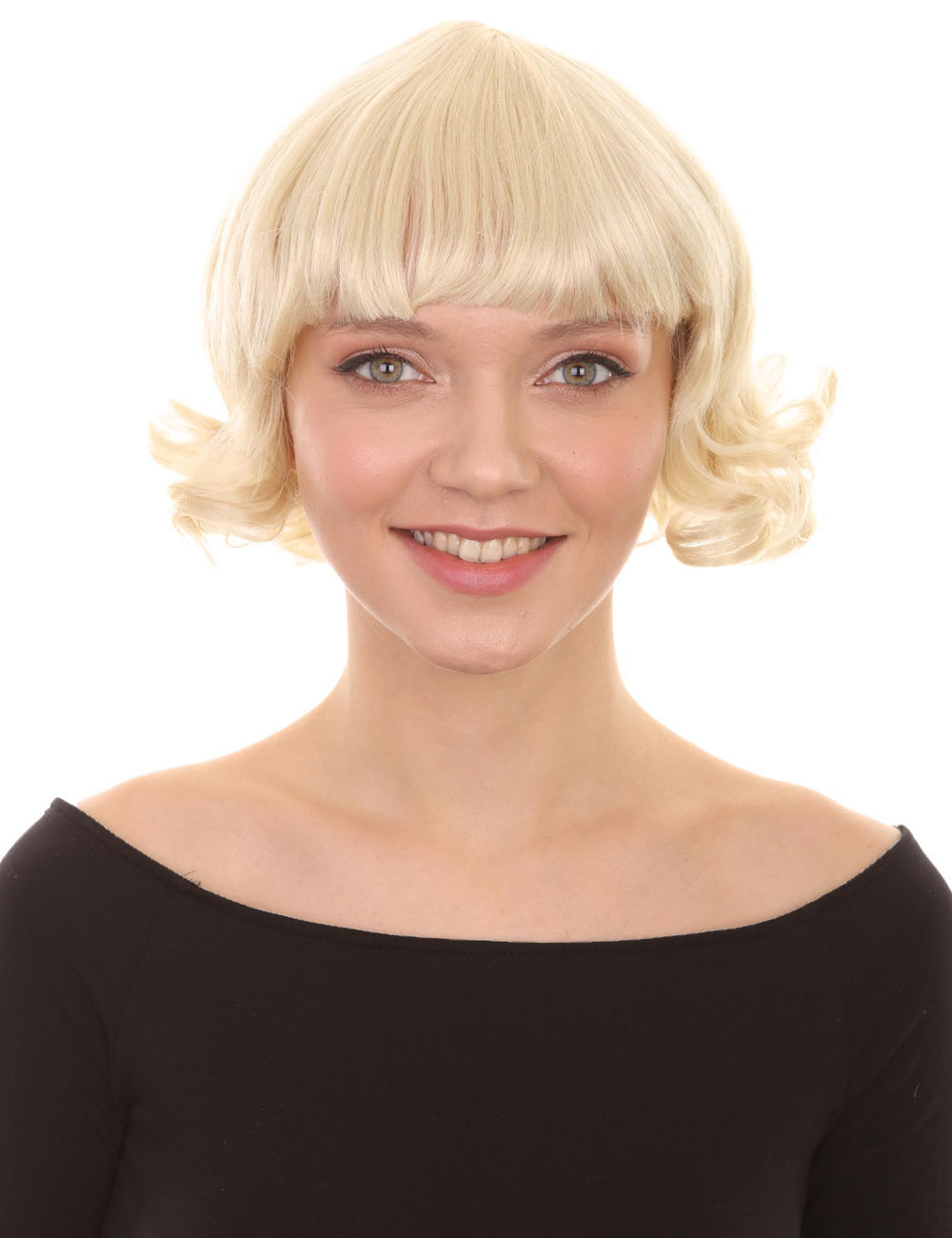 Wigs2you ハロウィン パーティー プレミアム レディース H-1363 着けやすい 快適なフィット感 カーニバル ブロンド ウェーブのかつら