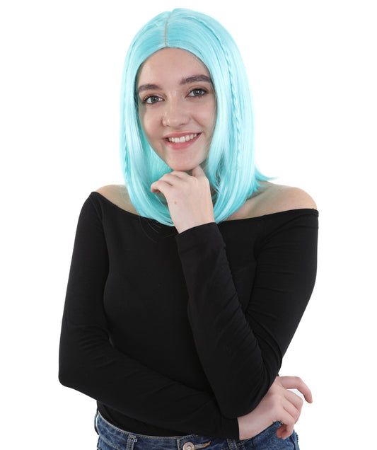 Wigs2you ハロウィンパーティープレミアム レディース H-898 スワンプクイーンウィッグ ブルーレイク色