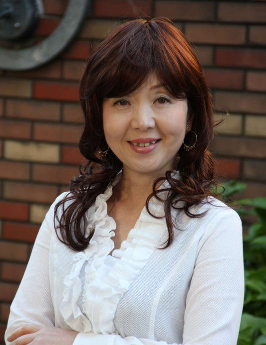 女性用ロング ディープウェーブ 人毛ミックス軽さ長時間被っても大丈夫な医療ウィッグ 、 ウィッグネット付き