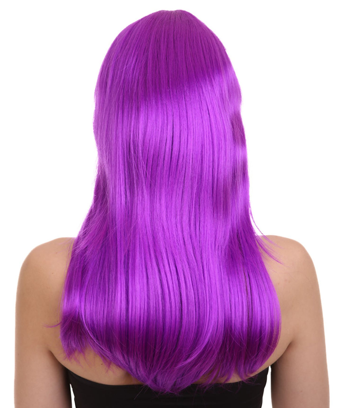 Wigs2you ハロウィン パーティー プレミアム レディース H-1070 とても快適なグラマー グリーン ウィッグ ネオン パープル カラー